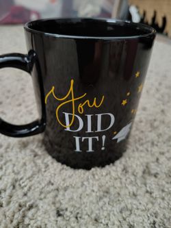 You did it Graduation Coffee Cup