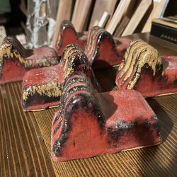 Glazed Planter Pot Feet - Large