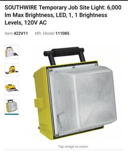 Job Site magnetic Light