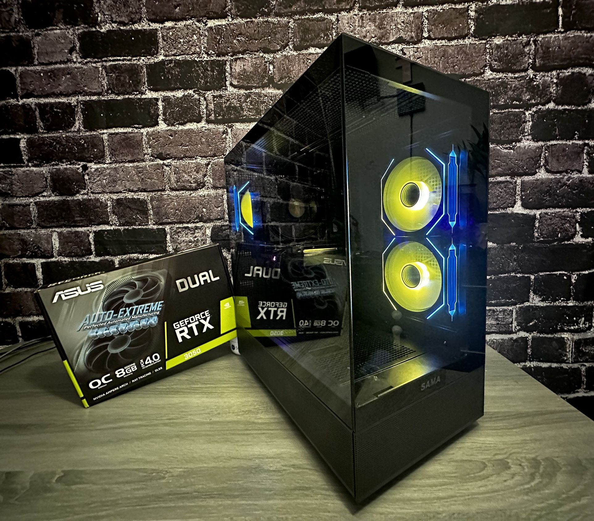 Gaming Pc / intel Xeon ( 12 core ) GeForce RTX 3050 8Gb / DDR4 32Gb / SSD 1Tb