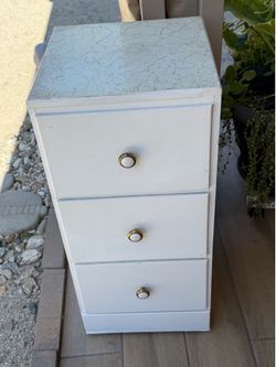 Beautiful Vintage Wooden Nightstand.