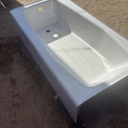 Steel Ceramic Coated Bathtub