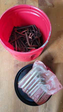 Tub of Allen Wrenches All sizes!