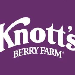 Knott’s Berry Farm General Admission Tickets x2