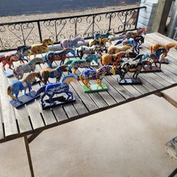 Native American Painted Horse Decor