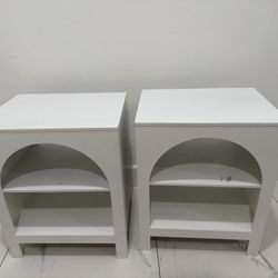 2 White Nightstands for $80 or Best Offer!!!