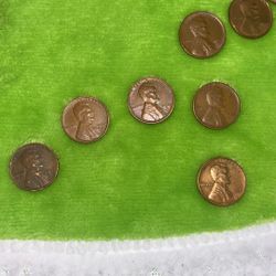 LINCON WHEAT PENNIES 