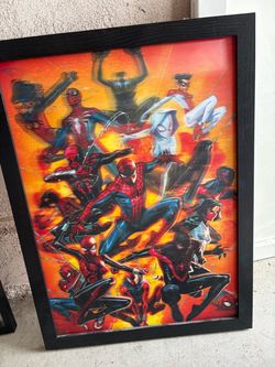 Decorations Gitfs-Spider-Man Wall Art-Spiderman Wall Decor-Canvas Prints Picture