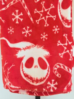 * Brand new nightmare before christmas sally jack plush blanket