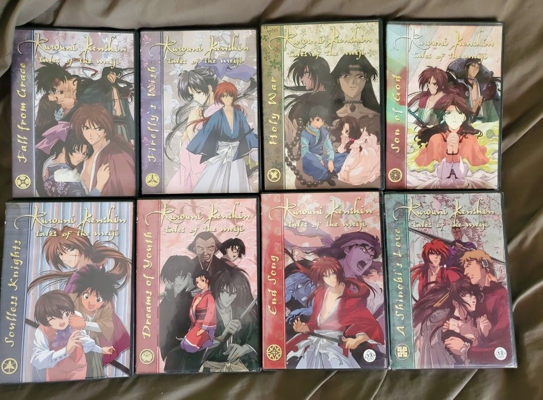 Rurouni Kenshin: Tales of the Meiji (8-Disk Set)