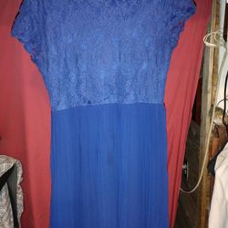 Blue Dress Size Large