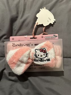 Hello kitty x crème spa headband (1)