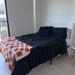 Full Size Bed Frame With Mattress