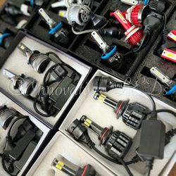 H3 LED Fog Light Bulb 6500K White,  30W 8000Lumen, H3 LED Headlight Bulbs for Fog Lamp DRL High/Low Beam, Canbus Error Free Long Lifespan 