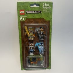 LEGO Minecraft Minifigure Pack – Set 853610 (28 pcs, Rare Collectible)