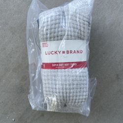 Lucky Brand Super Soft Yarn Cozy Boot Socks Women's 6-Pair Shoe Socks Size 5-10