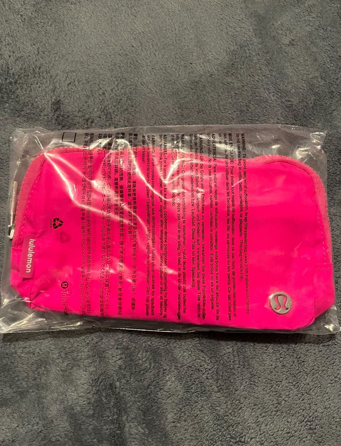 Lululemon Sonic Pink Belt Bag Brand New Unopened 1L