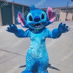 Stitch Blue Alien Costume Mascot For Sale Or R.E..nt