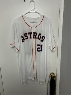 Astros Adult Baseball jersey Greinke 21 Gallery Furniture XL