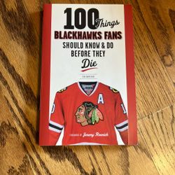 100 Things Blackhawk Fans Should Know…….
