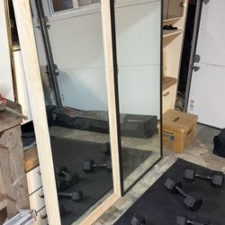 Full body length mirrors