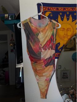 Multicolor Body Suit