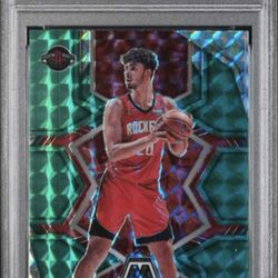 2021 Mosaic Alperen Sengun Green Mosaic Psa 9