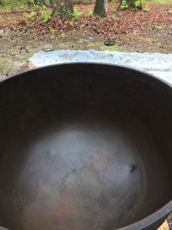 20 gallon cast iron kettle
