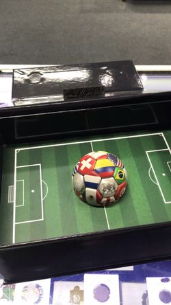 2022 Silver Soccer Ball 30 Grams .999 Fire Silver Collectible Coin 💵  💳  💵  Cash and Card Accepted