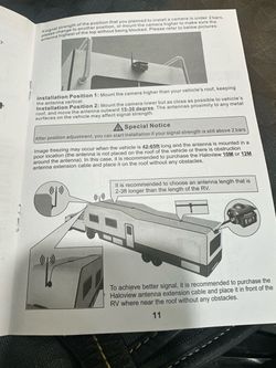 Haloview back up camera system