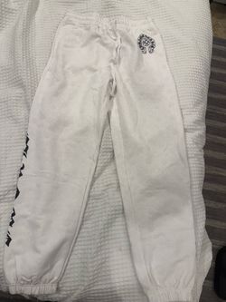 Chrome Hearts Monogram Sweatpants 'White'