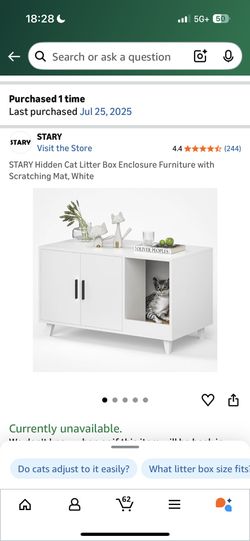 Cat Litter box  Cabniet 