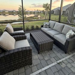 Brand New Outdoor Patio Furniture In Box- Shop Now Pay Later Only $39 Down. 