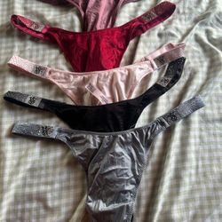 Pink Victoria Secret Thongs 