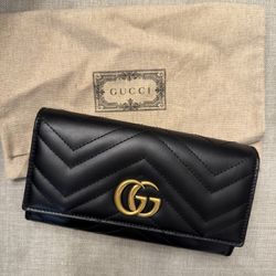 GG Marmont continental wallet