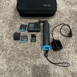 GoPro 10 Black + Accessories 