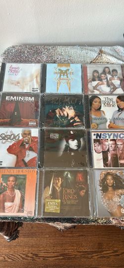 Lot of 12 CDs – 90s/2000s Pop & R&B