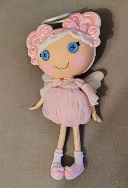Lalaloopsy Cloud E Sky Doll w Wings and Halo Pink Dress Shoes 2012 Full Size 12"