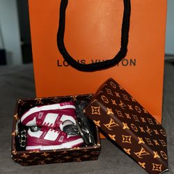 LV sneaker Keychain 