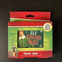 Christmas ELF Movie Trivia Quiz Card Set of 50 (Game) New
