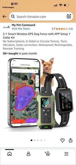 2-1 smart wireless GPS dog fence new