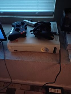 Xbox 360 with two controllers for Xbox series S for trade