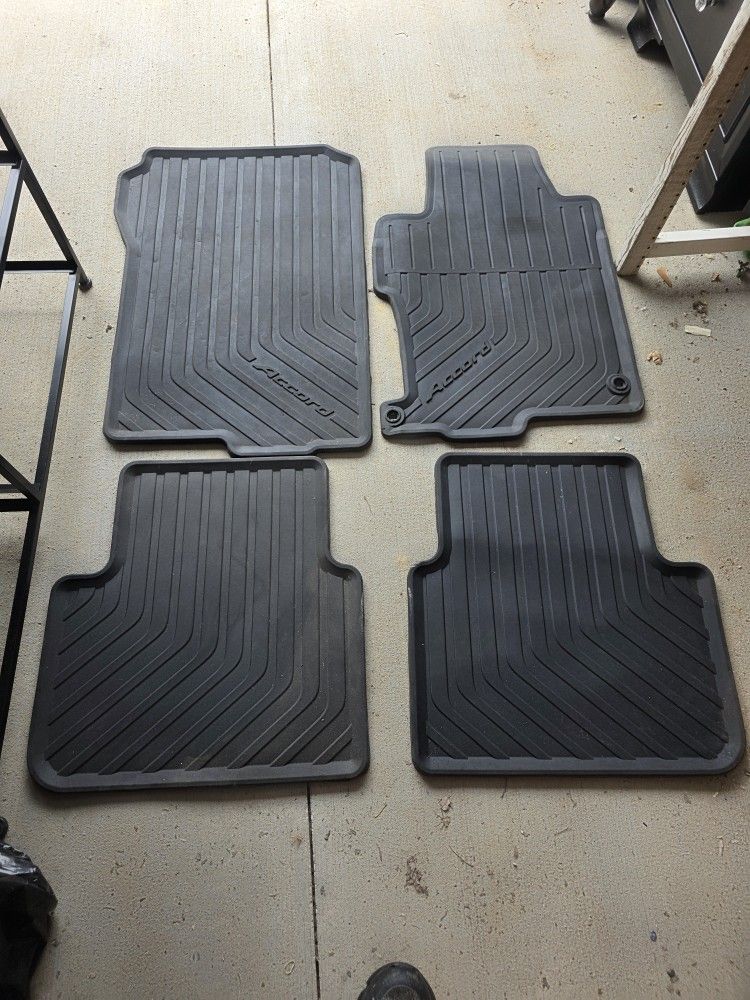 Honda Accord 13-17 OEM Set Of All Weather Floor Mats