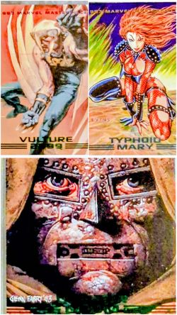 1993 Marvel Masterpieces 3 Villian Trading Cards: Dr. Doom