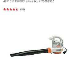 STIHL 120 V Electric Handheld Leaf Blower