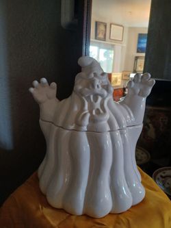 Ghost cookie jar