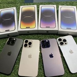 1,000 NEW Unlocked iPhone 14, 14 Pro, 14 Pro Max, iPhone SE 3rd Gen (AT&T, T-Mobile, Verizon, Google Fi, Mint Mobile, Visible & Tracfone)