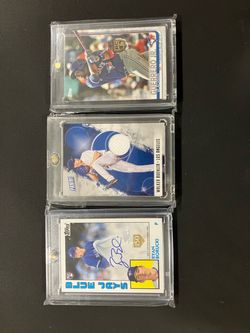 Rookie, numbered, autograph, relic, and more sports cards baseball