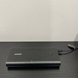 Anker PowerCore+ 26800 PD portable charger.
