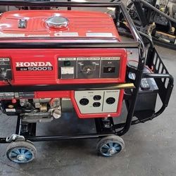 Honda Generator Electric Start 